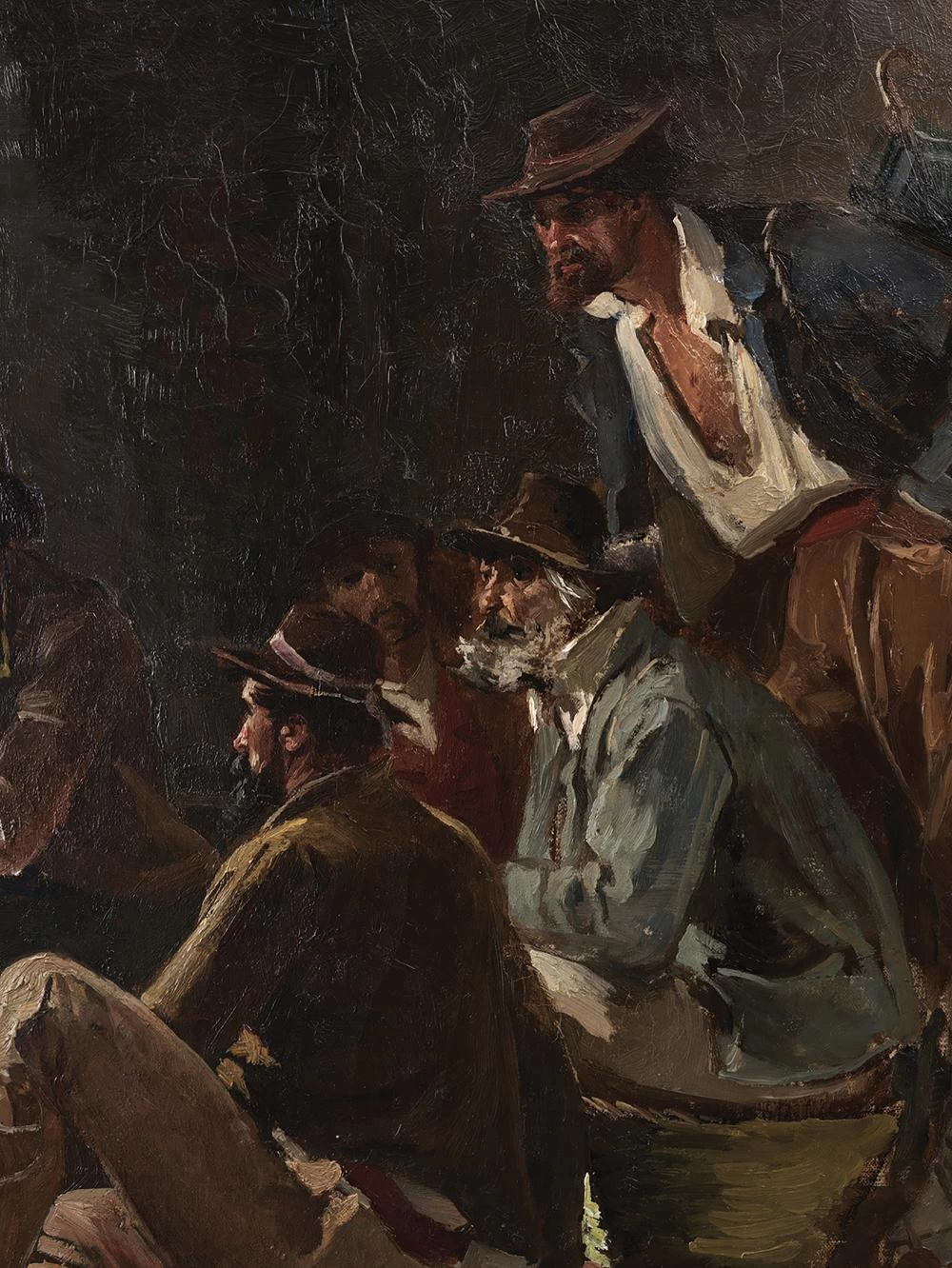 Nel ghetto di Roma (1879) - dettaglio
